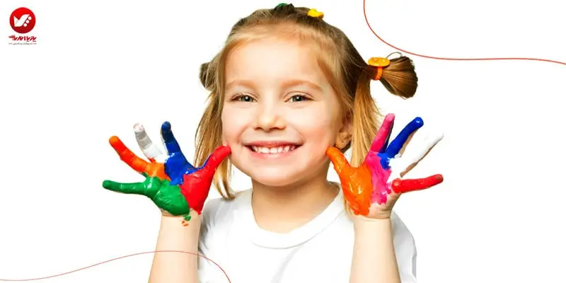 ایده برای نقاشی رنگ انگشتی با کودکان